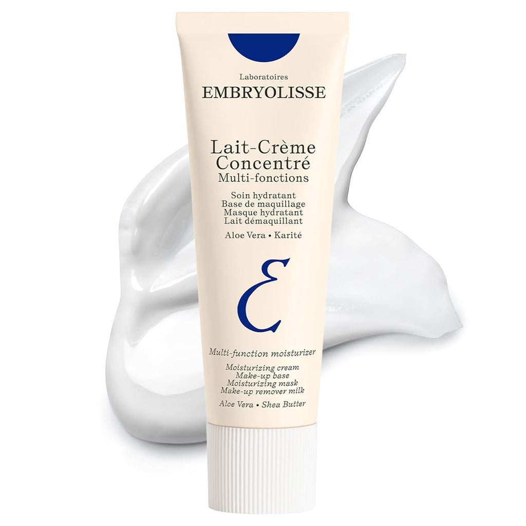 Embryolisse Lait-Crème Concentré Face Moisturizer and Makeup Primer, French Face Cream with Shea Butter & Aloe Vera
