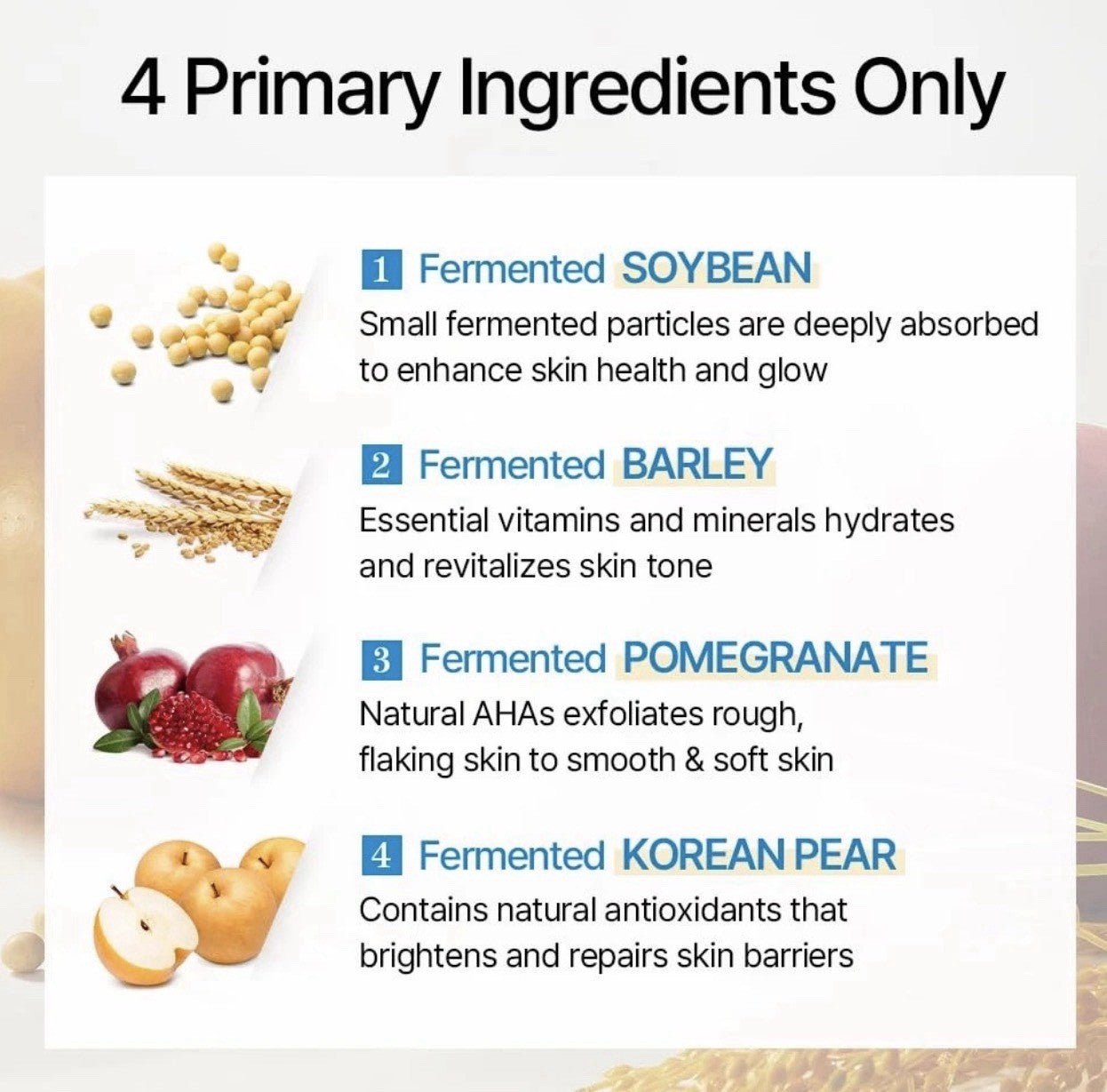 MIXSOON Bean Essence 50Ml – Gentle Exfoliating & Moisturizing