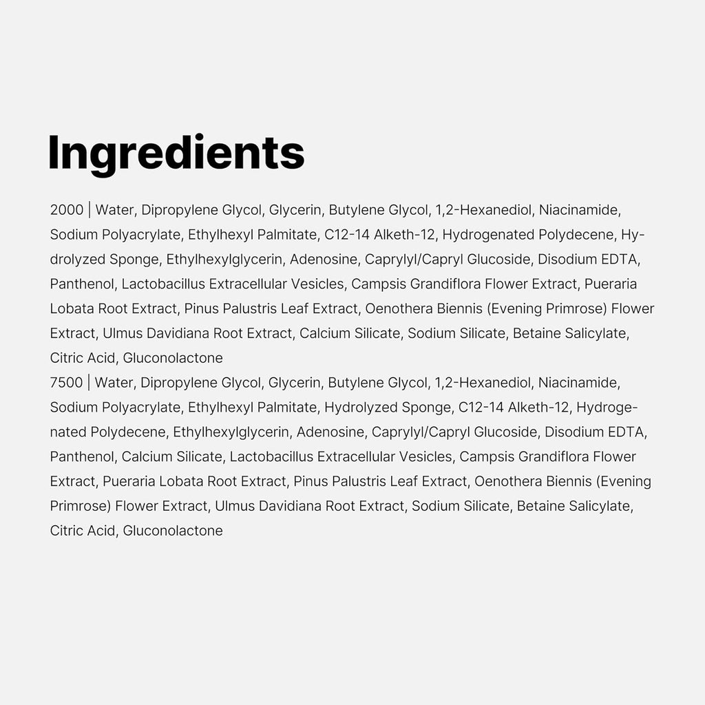 Exosome Shot Zero 2,000 PPM Spicule Facial Serum | Liquid Skin Booster Serum | Exosome, AHA+BHA+PHA | Pore Care, Dead Skin Cells, Skin Texture | Korean Skincare, 1.01 Fl.Oz