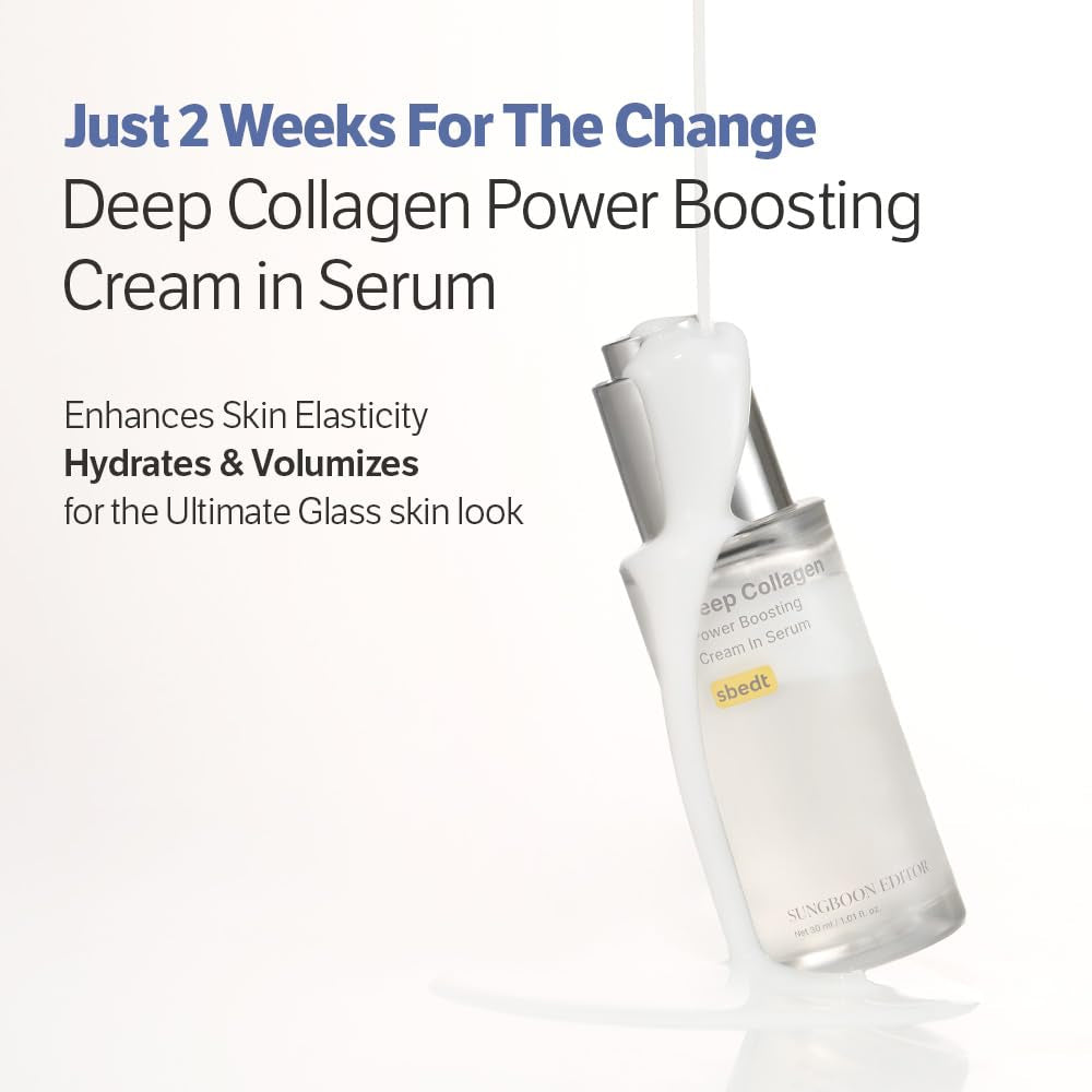 SUNGBOON EDITOR Deep Collagen Serum | Volufiline + Collagen + Niacinamide | Hydr