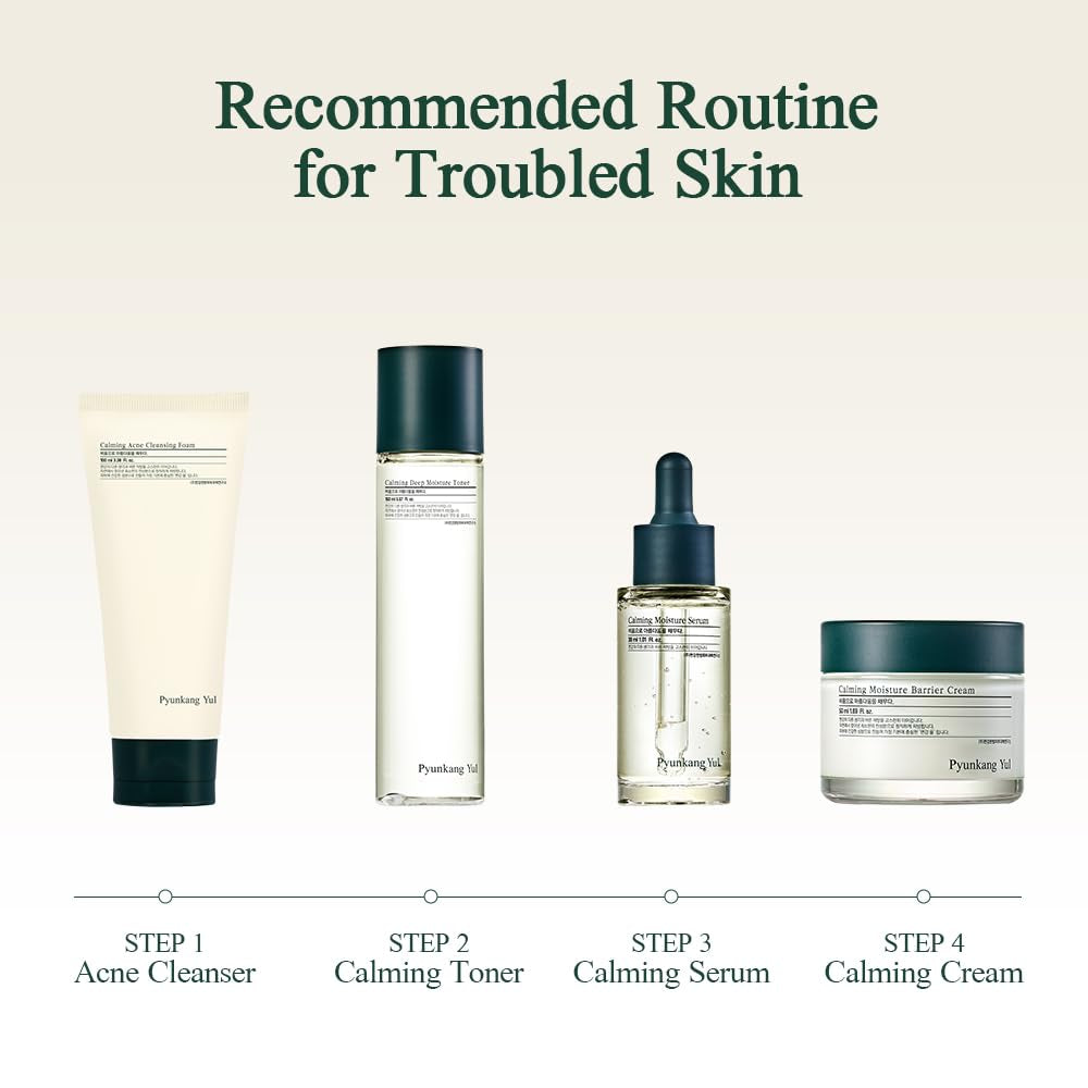 PKY Calming Moisture Barrier Cream Instantly Soothes Sensitive Skin, Hyaluronic Acid & Ceramide for Hydration, Vegan, Korean Skincare (1.69 Fl. Oz, 50Ml)