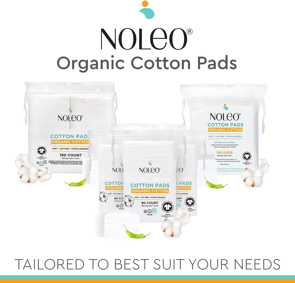 Cotton Rounds & Pads (150 Count (Pack of 1), Large & Pressed)